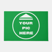 Deurmat 24 "x 36" - Voeg uw Afbeelding (Voorkant)