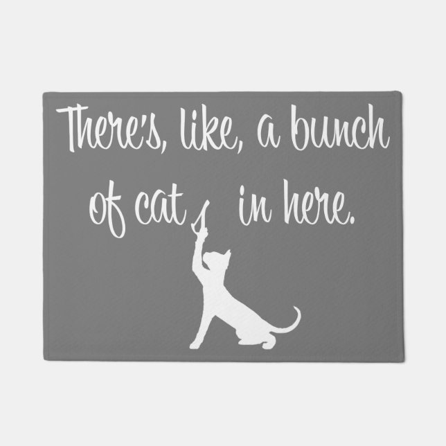 Deurmat "Bunch of Cats" (Voorkant)