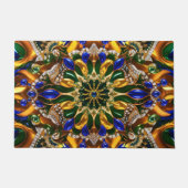 Deurmat met Brazilië Kleuren ontwerp (Voorkant)