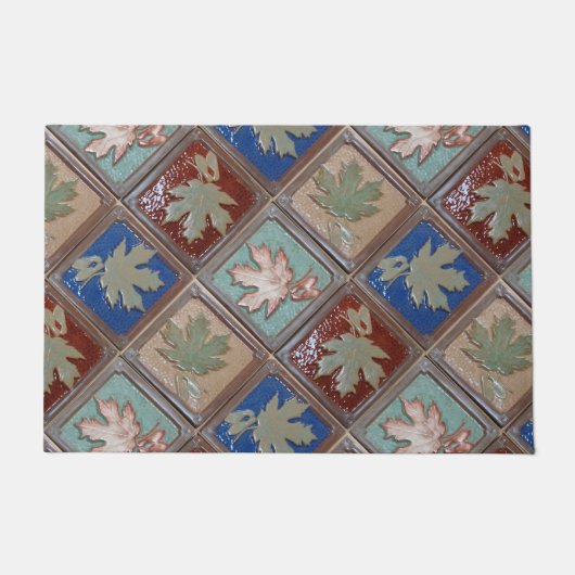 Deurmat met Craftsman Maple-bladeren (Voorkant)