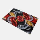 Deurmat met Duitsland Kleuren ontwerp (Schuin)