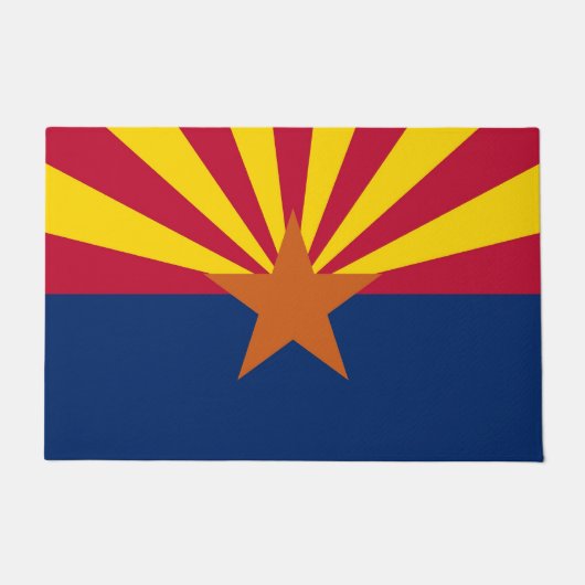 Deurmat met vlag van Arizona State, Verenigde Stat (Voorkant)