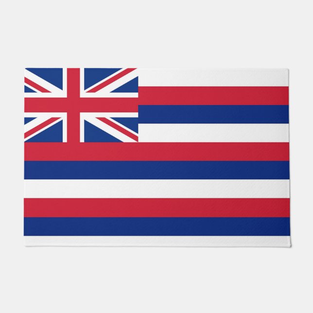 Deurmat met vlag van Hawaii State, USA (Voorkant)
