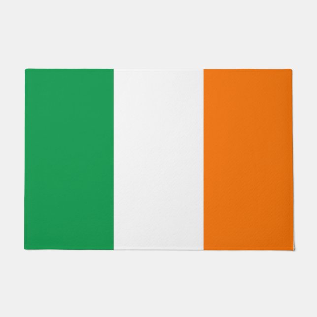 Deurmat met vlag van Ierland (Voorkant)