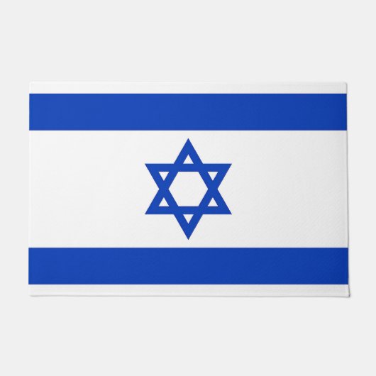 Deurmat met vlag van Israël (Voorkant)