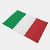 Deurmat met vlag van Italië (Schuin)