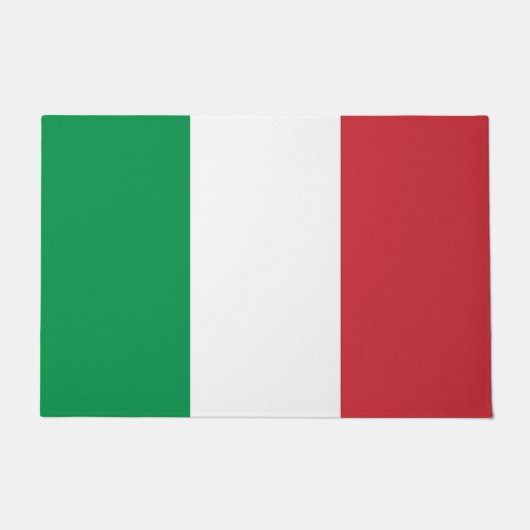 Deurmat met vlag van Italië (Voorkant)