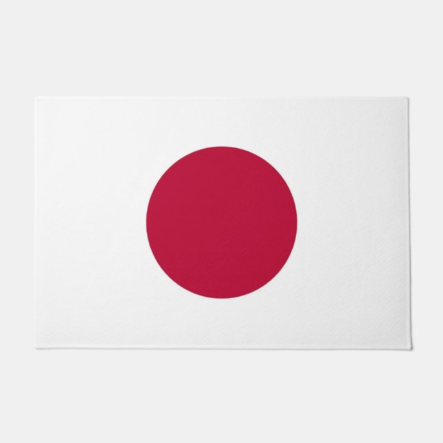 Deurmat met vlag van Japan (Voorkant)