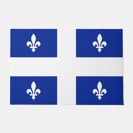 Deurmat met vlag van Quebec, Canada (Voorkant)