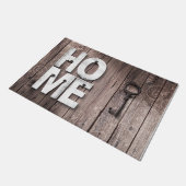 Deurmat Schattige Quote Home (Schuin)