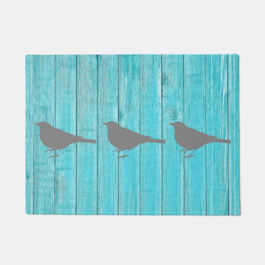Deurmat van drie de Kleine Vogels (Voorkant)