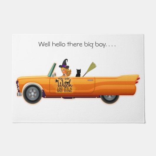 Deurmat van één meisje (Voorkant)