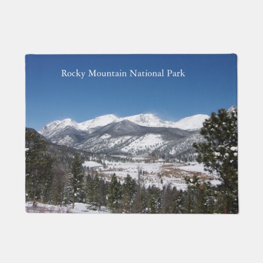 Deurmat van het nationale park Rocky Mountain (Voorkant)