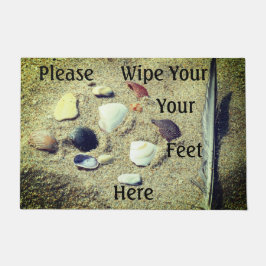 Deurmat veeg alsjeblieft je voeten hier af