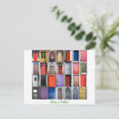 deuropening in Ierland Briefkaart (Staand voorkant)