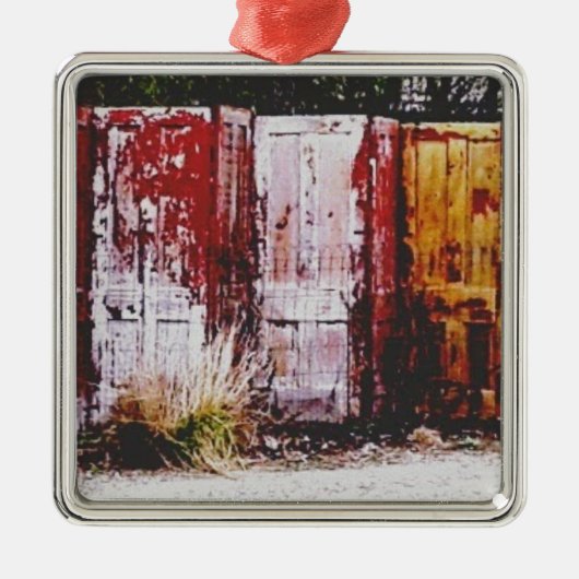 Deuropening Metalen Ornament (Voorkant)