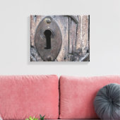  deurslot canvas afdruk (Insitu (Woonkamer))