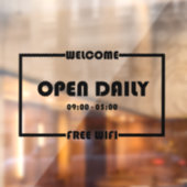 deurstickers raamsticker (Vel 2)