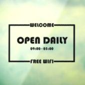 deurstickers raamsticker (Vel 3)