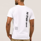 DEUT MENS - Aucun autre dieu retour T-shirt - BLAN (Dos)