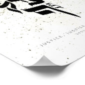 Deuternomy 16.20, Justice, Justice you will contin Poster (Hoek)