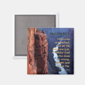 Deutéronome 32:4 Magnet d'écriture (Recto/Verso)