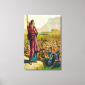 Deutéronome 6:1-9 Toile d'amour et d'obéissance di (Recto)