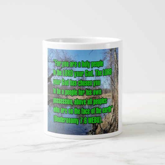 Deutéronome 7:6 WEBU Mug (Devant)