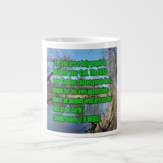 Deutéronome 7:6 WEBU Mug (Devant)