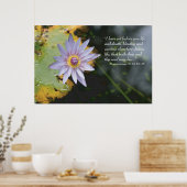 Deuteronomie 30:19 Manuscriptdruk Poster (Keuken)