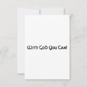 Deuteronomie 32:4 KJV Bijbelscriptgroet Kaart (Achterkant)