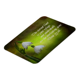 Deuteronomie 33:26 Eternal Refuge Inspirerend Magneet