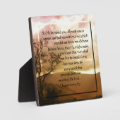 Deuteronomie 8:3 fotoplaat (Voorkant)