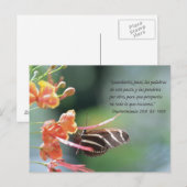 Deuteronomio 29:9 Tarjeta Postal Briefkaart (Voorkant / Achterkant)