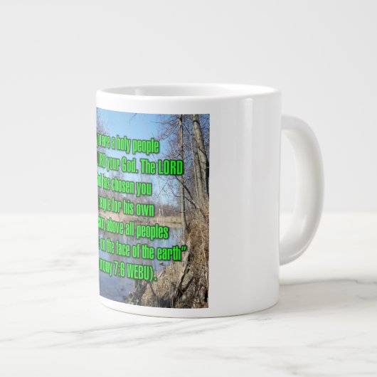 Deuteronomium 7:6 WEBU Mok (Voorkant rechts)