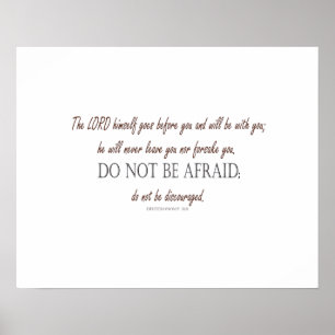 Deuteronomy_31:8 Poster