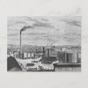 Deutsch Company, de fabriek in Rouen Briefkaart