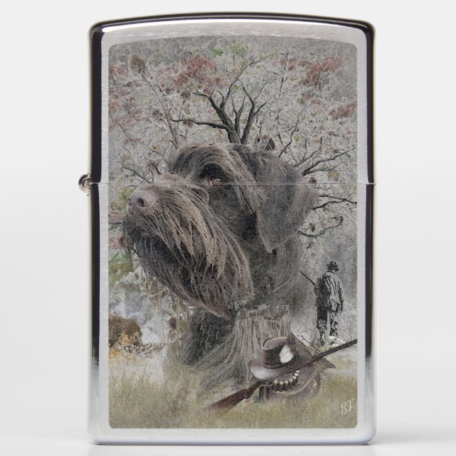 Deutsch Drahthaar (Voorkant)