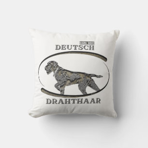 Deutsch Drahthaar, Beste pistool hond Kussen