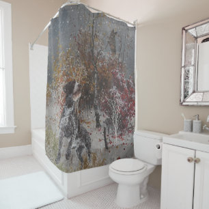 Deutsch Drahthaar (GWP) Shower Curtain Douchegordijn
