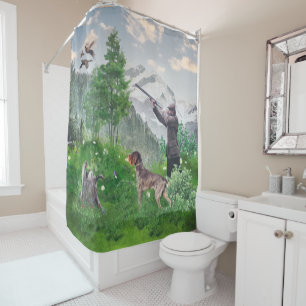 Deutsch Drahthaar (GWP) Shower Curtain Douchegordijn