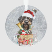 Deutsch Drahthaar, Joyeux Noël ! (dos)