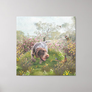 Deutsch Drahthaar Metal Print