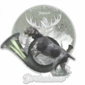 Deutsch Drahthaar Sticker (Voorkant)