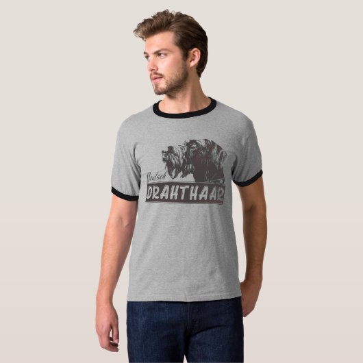 Deutsch Drahthaar T-Shirt (Voorkant volledig)