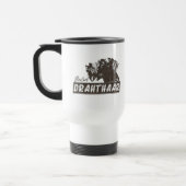 Deutsch Drahthaar Travel Mug (Gauche)