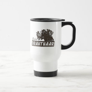 Deutsch Drahthaar Travel Mug Reisbeker