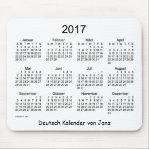 Deutsch Kalender 2017 Muismat