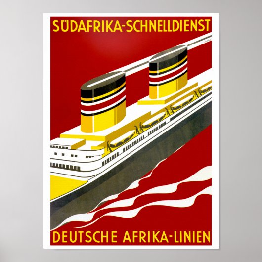 Deutsche Afrika Poster (Voorkant)
