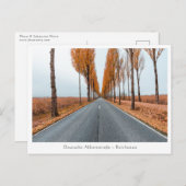 Deutsche Alleenstraße Briefkaart (Voorkant / Achterkant)